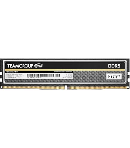 TEAMGROUP Elite DDR5 16GB 6000Mhz PC5-48000 CL48 Non-ECC